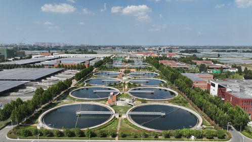 郑州新区污水处理厂二期项目进入设备调试