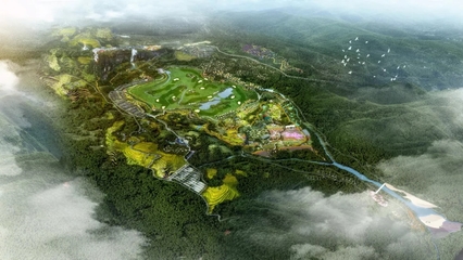 通川区重点建设项目“青宁·云门天寨农旅综合开发项目”工程推进情况
